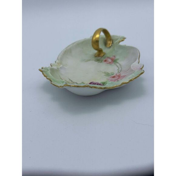 MZ Austria Candy Trinket Dish Vintage Porcelain Handpainted - Picture 7 of 8